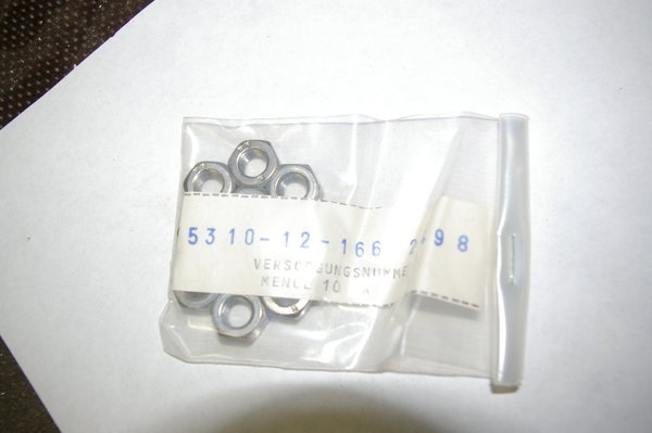 10 st Sechskantmuttern DIN 934 (M 8)