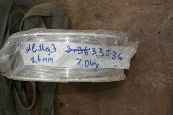Schweißdraht Aluminium 3.25.85 AlMg3 MIG Spule 0,8 mm